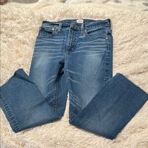 J. Crew Blue Straight Leg Jeans Classic Fit